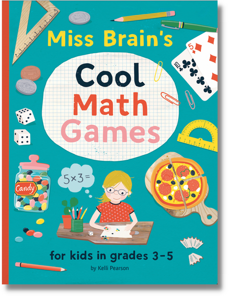 My First Grade Math Book: A Fun Educational Brain Game Book for