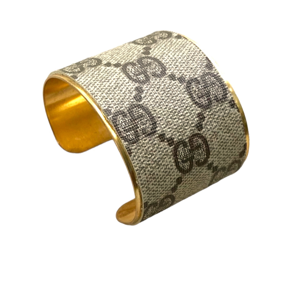 Large Upcycled Gucci cuff – Chic Verte