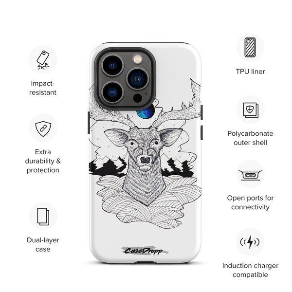 dream deer iphone casedropp