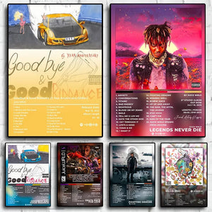 2023 Rapper Music Album Juice WRLD Poster - Mood Market9