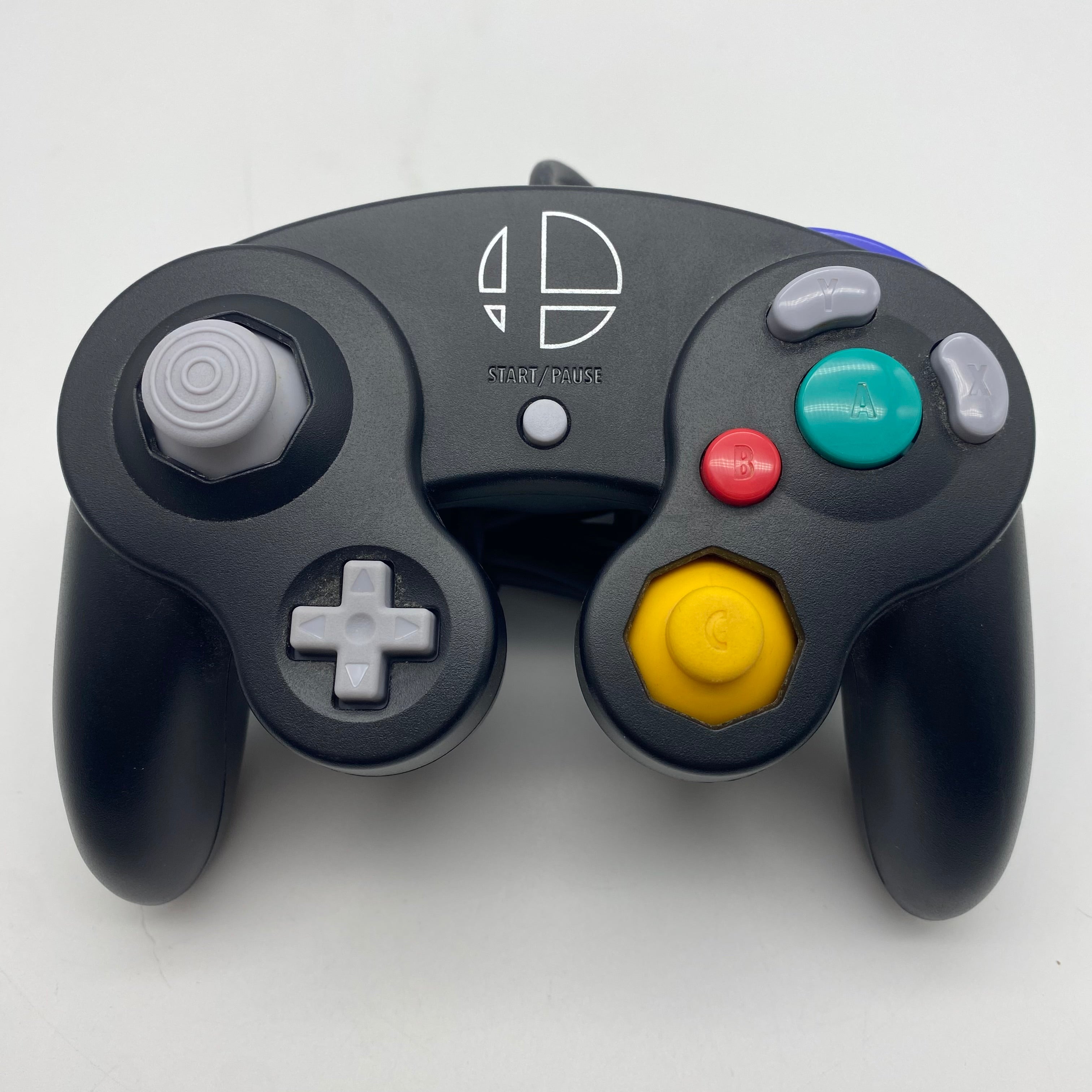 Nintendo Gamecube Super Smash Bros Original Wired Controller DOL-003 Black