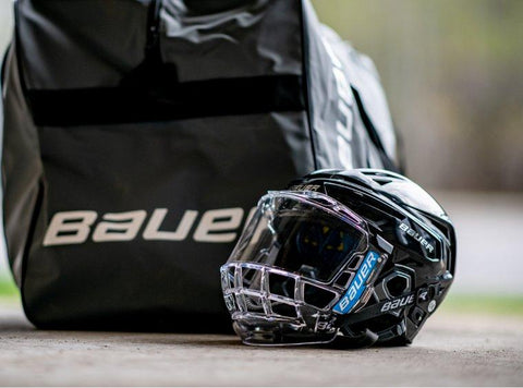 full face shield hockey helmet