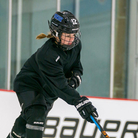 helmets for competitive hockey players