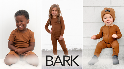 Bark Shortie Sets, Long Sleeve Sets, + Zip Rompers