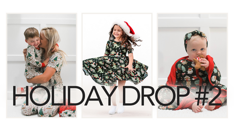 Holiday Drop #2 features Christmas Lights, Millie Roo-Mas, Dino-Claus, Red, and Moss!