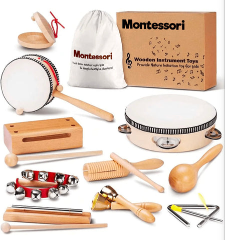 Children's Instruments Wooden Montessori