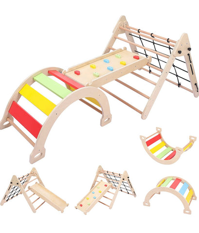 Montessori Gym Childrens Must Haves Busy Toddler Kids Gym Wooden 