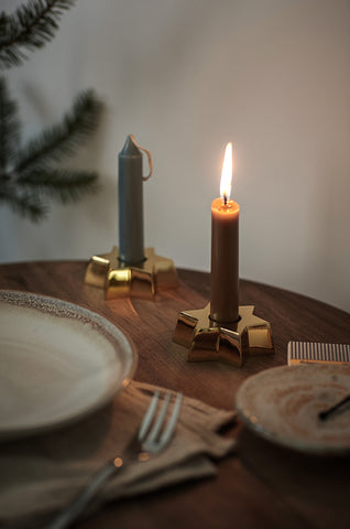 brass candle holder
