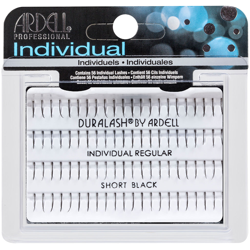 Ardell Duralash Individual Regular Short Black Lashes - Nailscouk product image