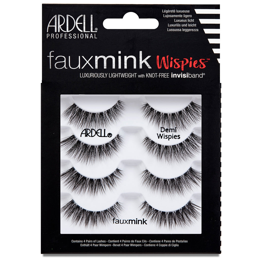 Ardell Faux Mink Lashes Demi Wispies Multipack (4 Pairs) - Nailscouk product image