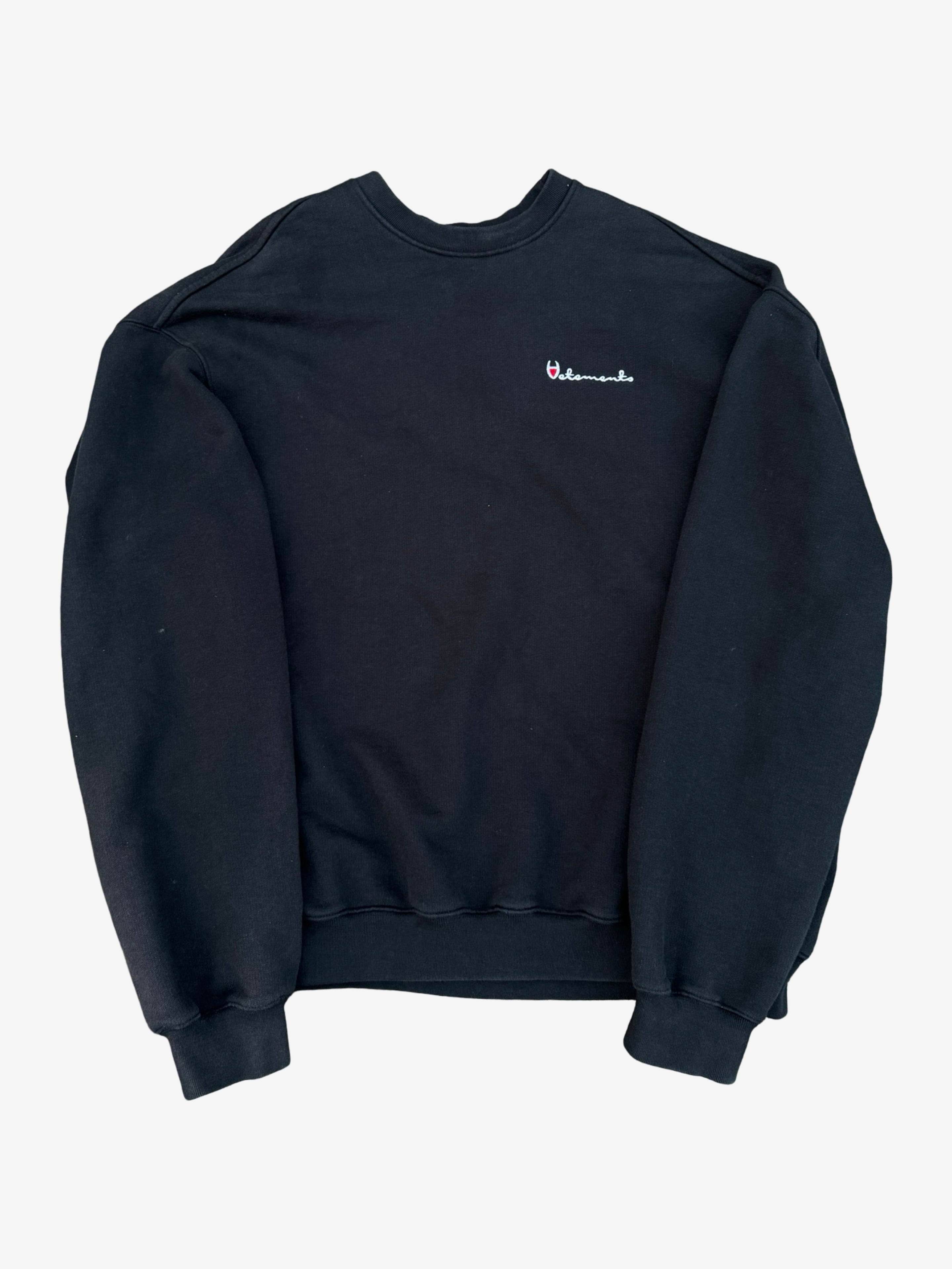 image of Vetements SS16 "Champion" Logo Crewneck