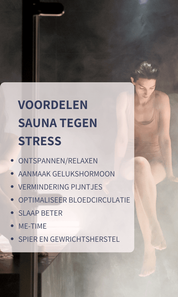 sauna voor stress vermindering en ontspanning