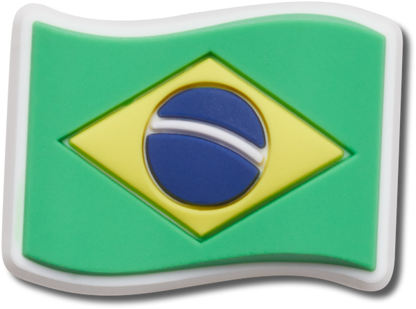 JIBBITZ BRAZIL FLAG - Crocs Jordan