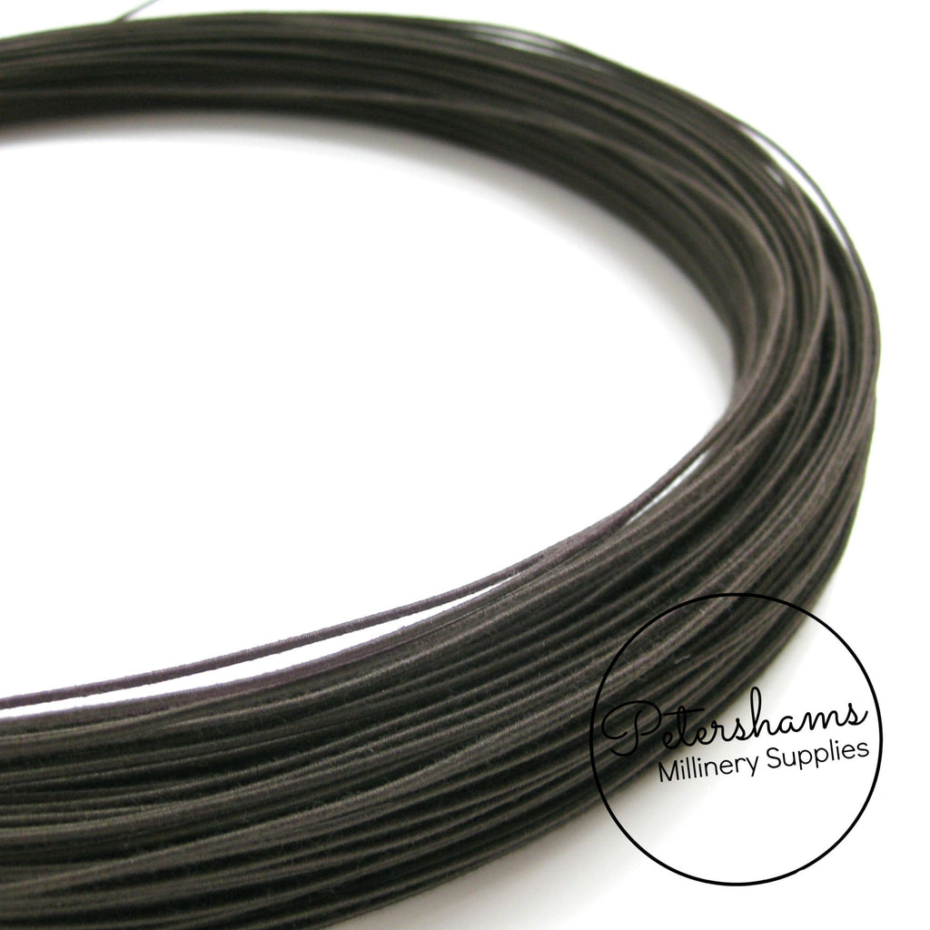 Plastic Hat Brim Wire for Millinery and Hat Making 1.2mm Clear 