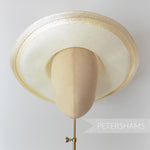 Shiny Polybraid Edge Cotton Threaded Capeline Hat Body - 11"