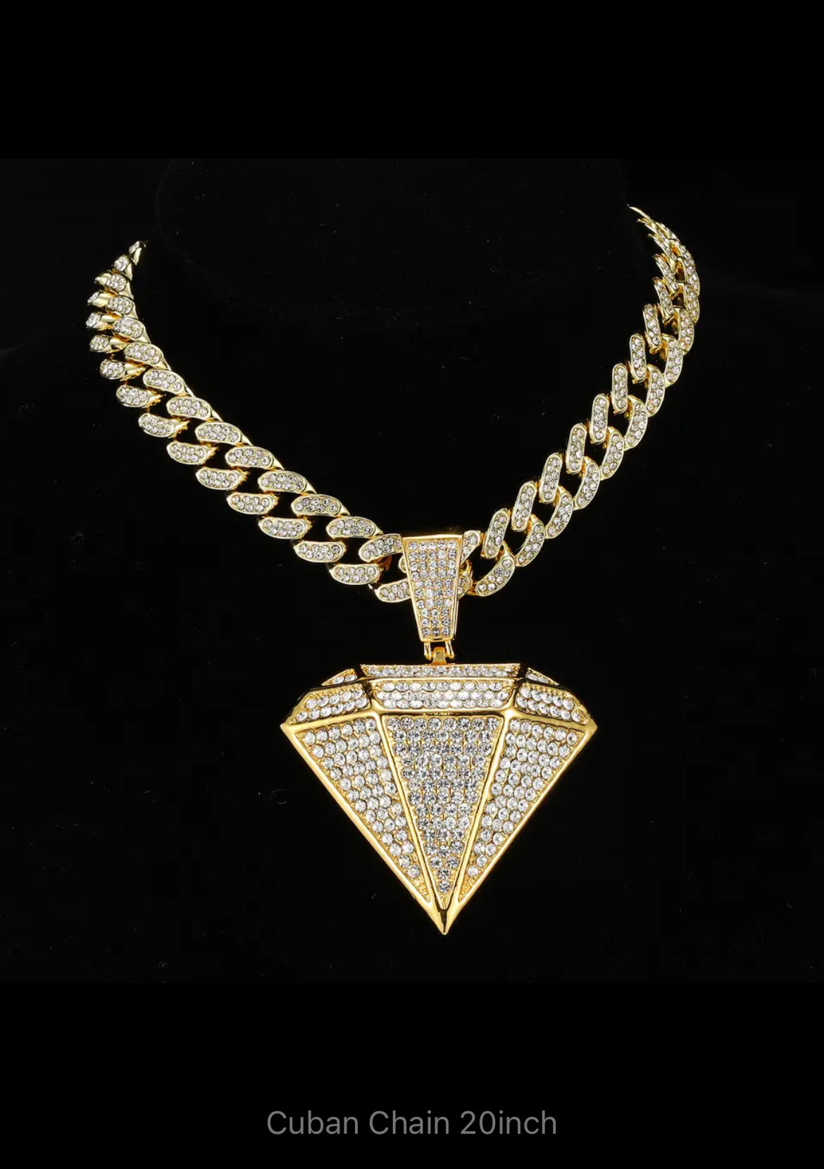 Iced Hip Hop Men’s Cuban Link