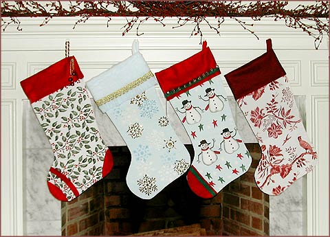 DIY Projects - Christmas Stockings – Yowler & Shepps Stencils