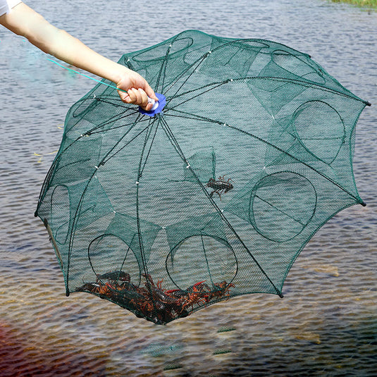 Buffer Umbrella Fishing Net Catch Keeping Net 16 Pockets Large Size  Portable Scatter Fishing Trap : : Sports & Outdoors