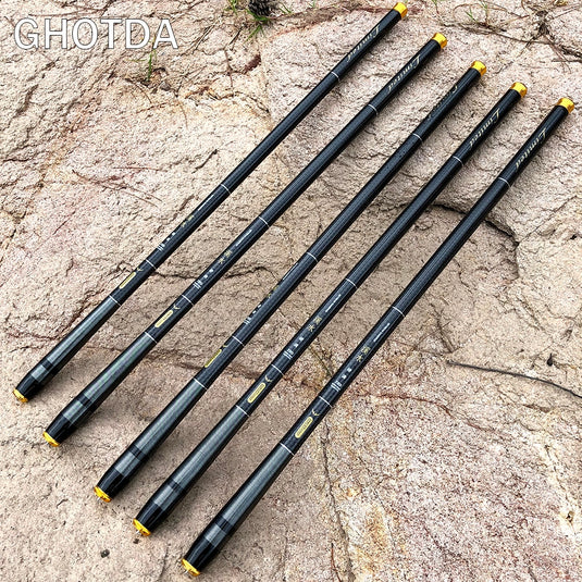 GHOTDA 2.1M -3.6M Carp Fishing Rod – Fish Wish Rod