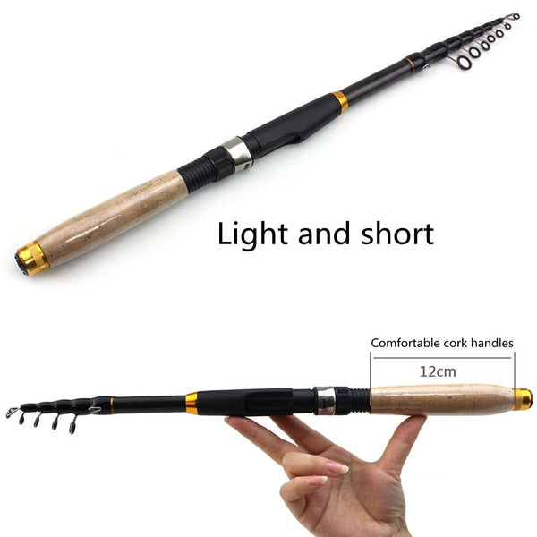 Carbon Fiber Fishing Rod – Fish Wish Rod