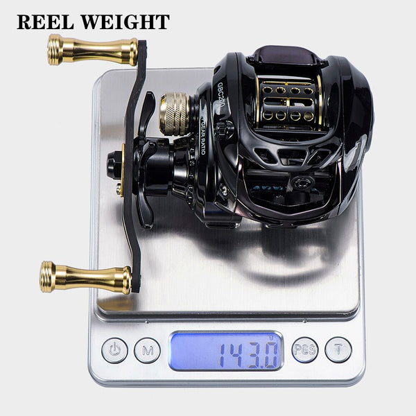 GBC200 Ultralight Carbon Bait Casting Fishing Reel – Fish Wish Rod