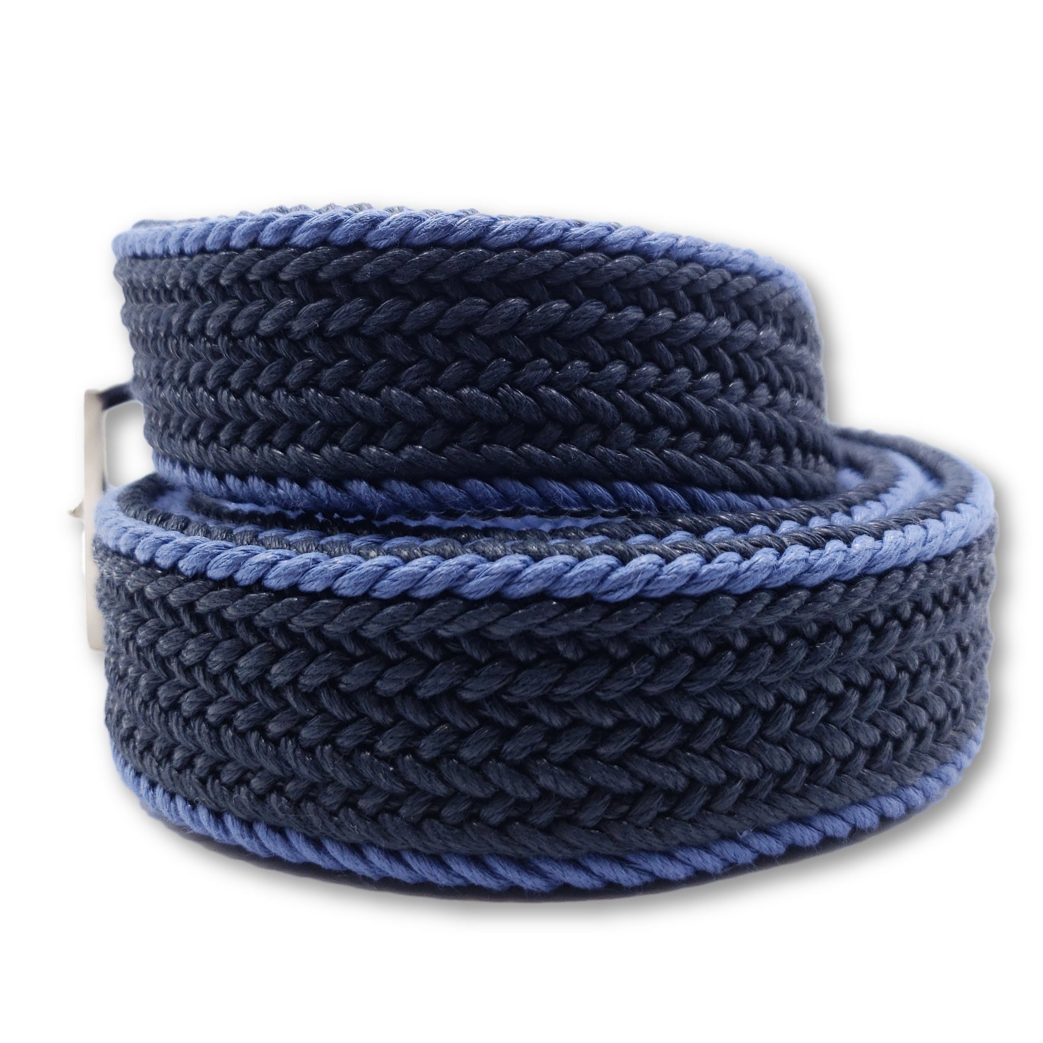 Woven Blue Cotton Belt