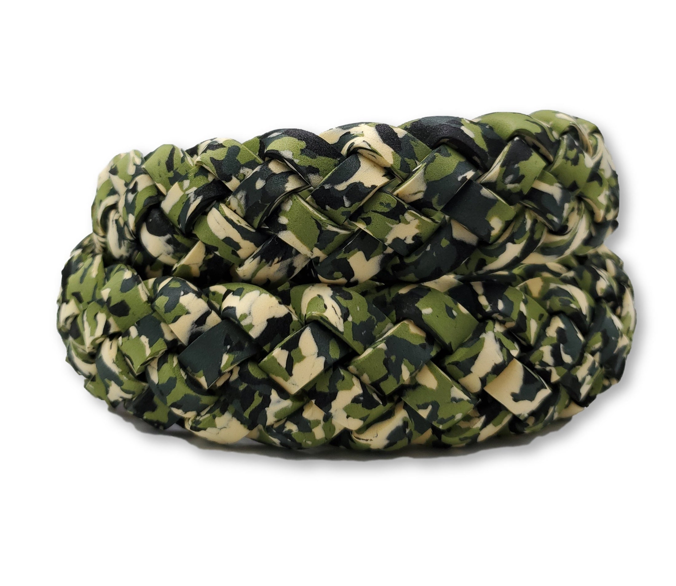 Neoprene Green Camouflage Belt