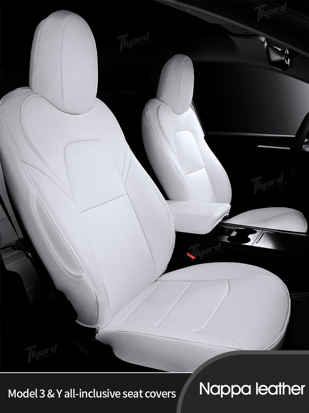 TESERY Seat Covers for Tesla Model 3 2017-2023.10 / Model Y 2020