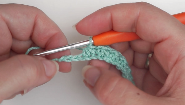 Continue crocheting in the same stitch