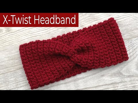 Bernat Twisted Knit Headband Pattern