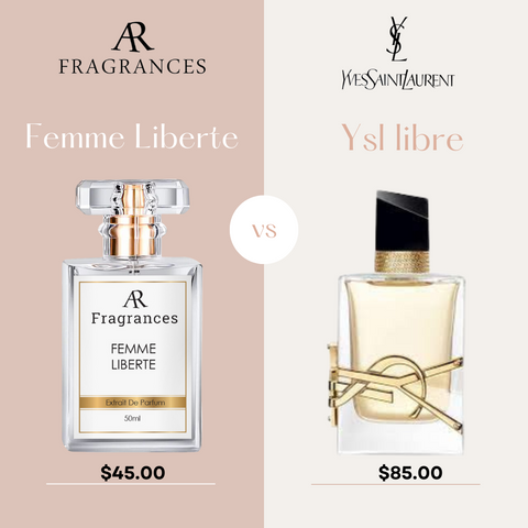 YSL = Ysl libre vs Asorock Fragrances' dupe perfume Femme Liberte