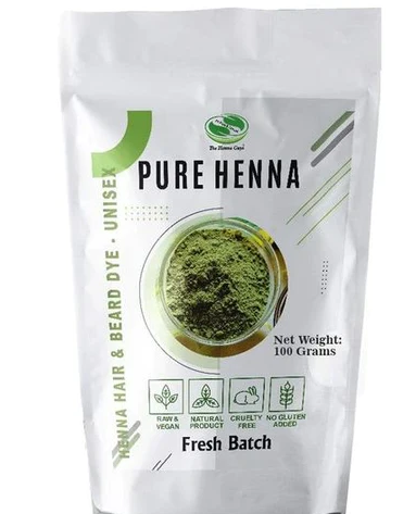 pure henna powder