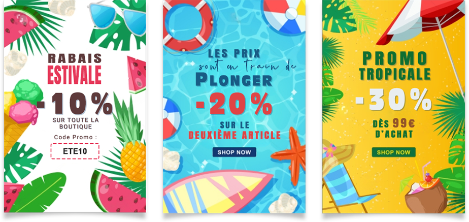 Promo de l'été