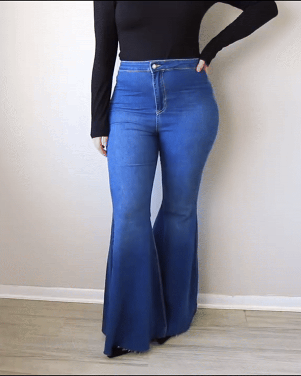 Lismali Stretchy High Rise Flare Jeans
