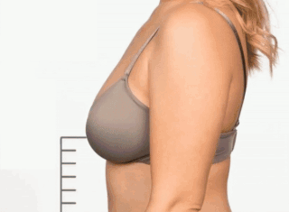 Lismali Leaf Lace Bra Wireless Front Zipper Bra Large Size For Women