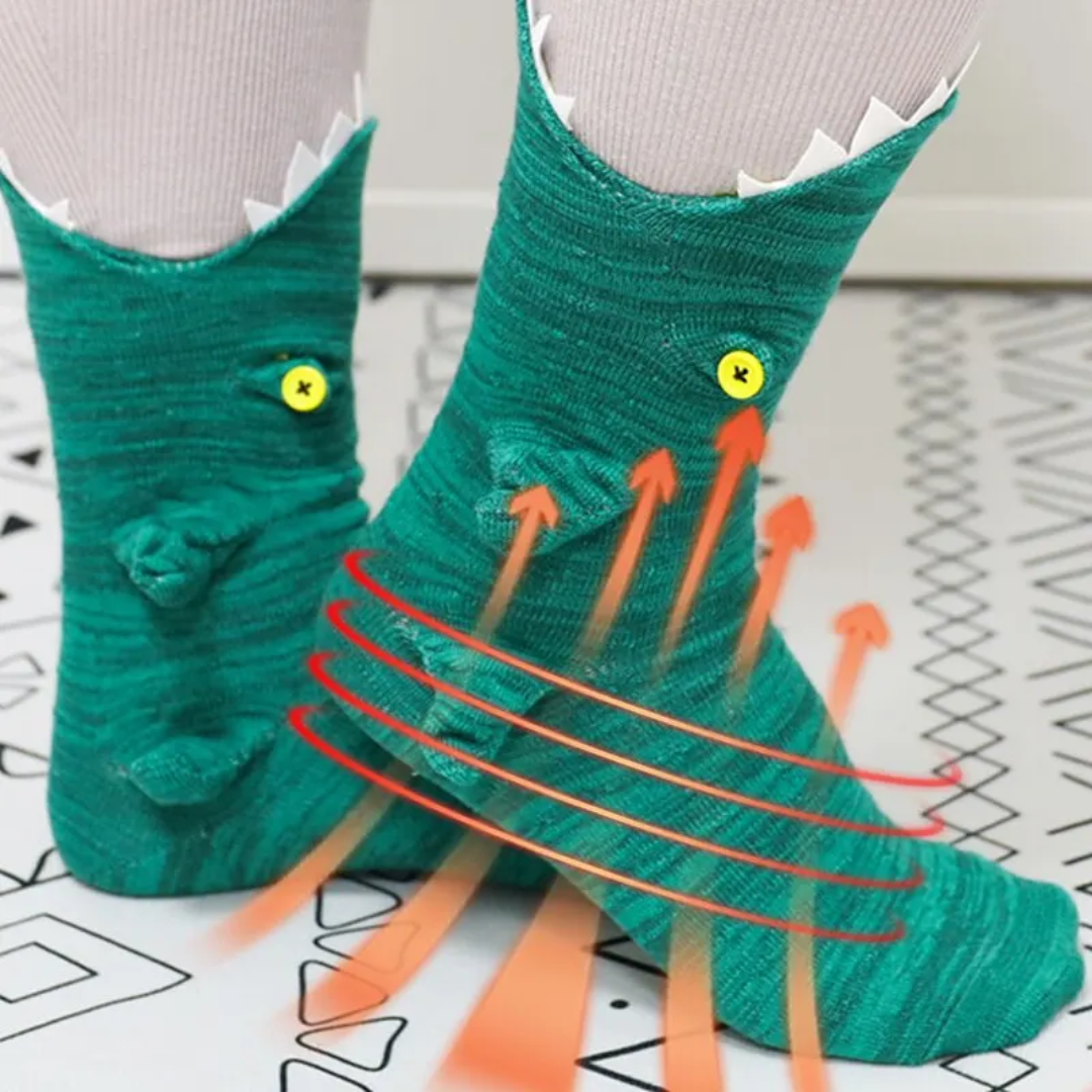 Lismali Creative Knit Winter Warm Men Or Women Cute Animal Shape Ankle Socks
