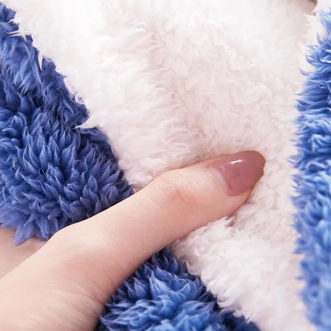 Lismali Princess Blanket Hoodie For Kids - Cute Pattern Oversized Bath Towels With Hood