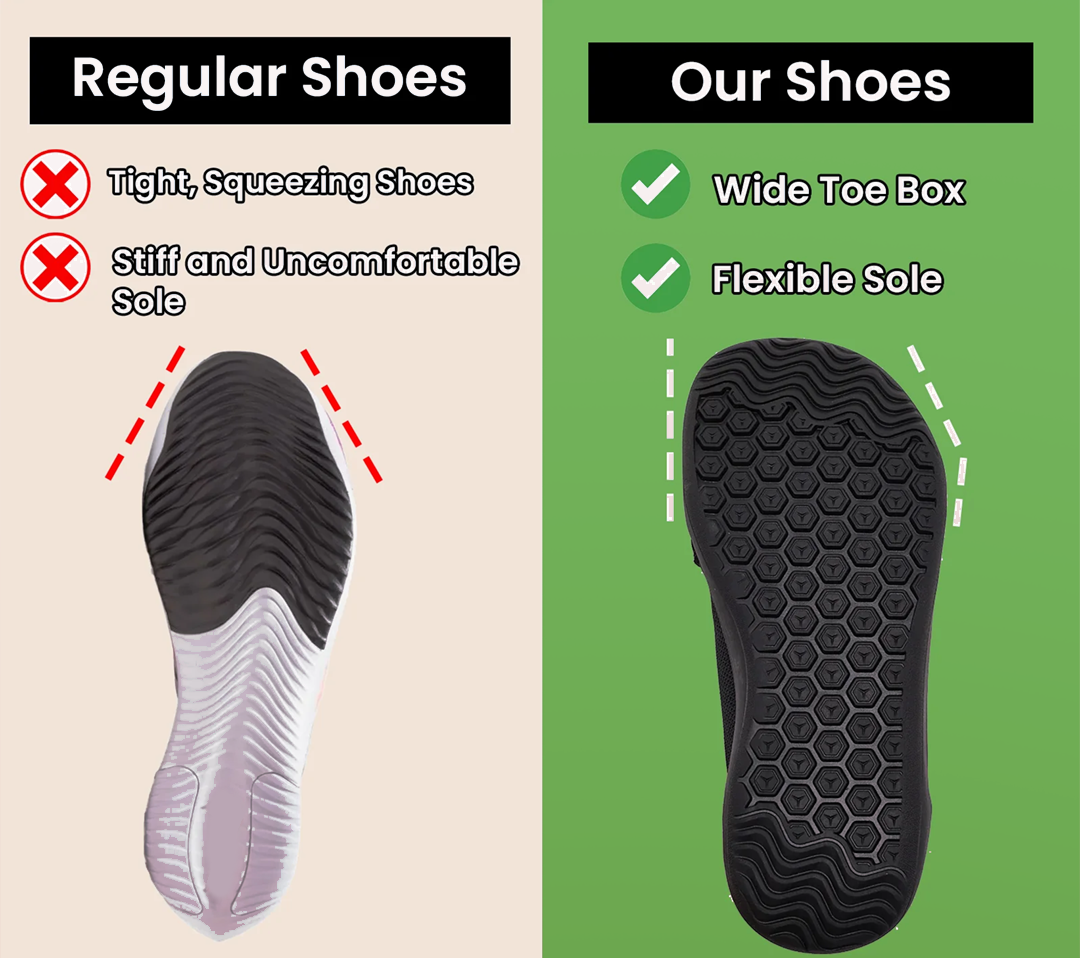 Lismali Non-Slip Leather Barefoot Shoes