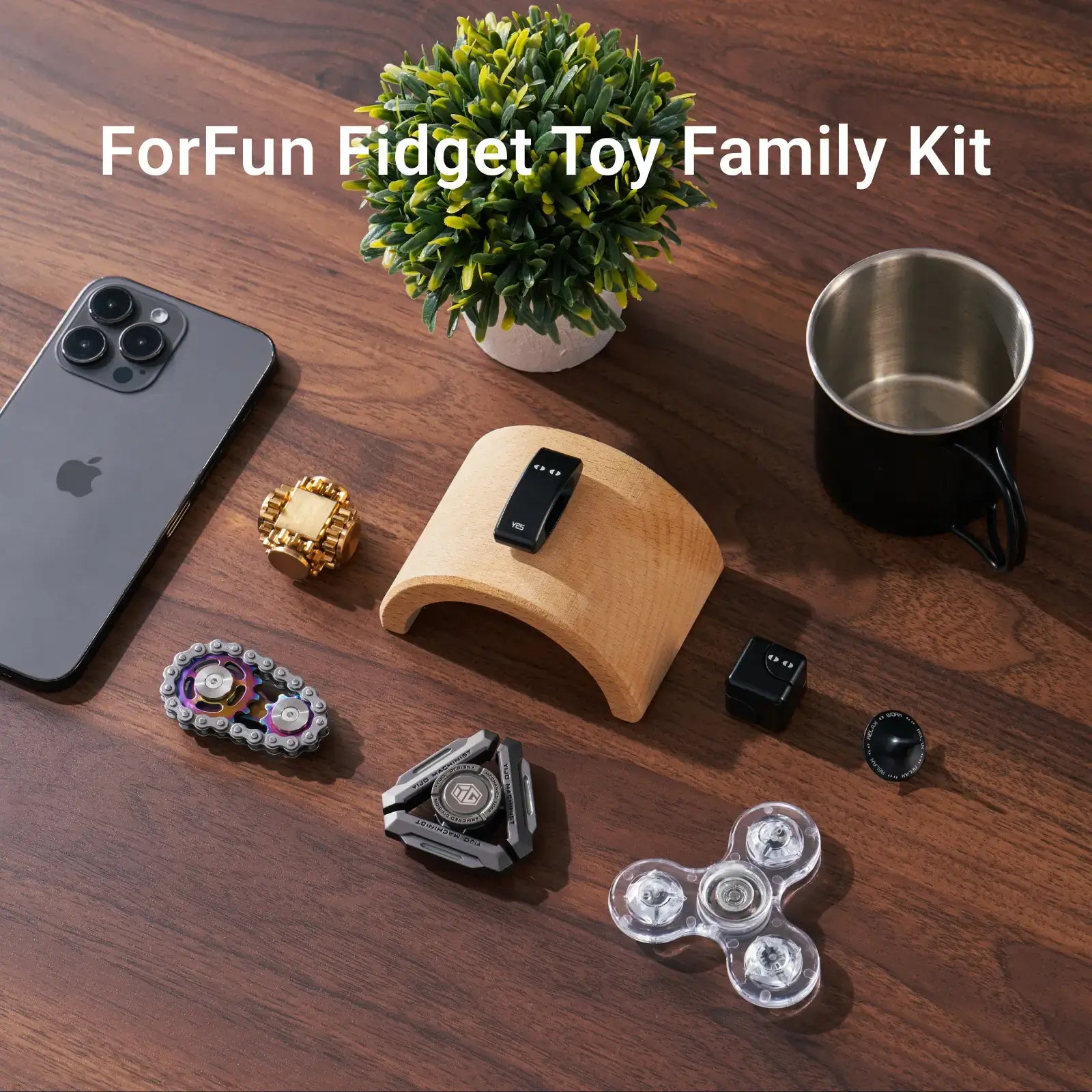 xCool ForFun Metal Sensory Fidget Toy Set