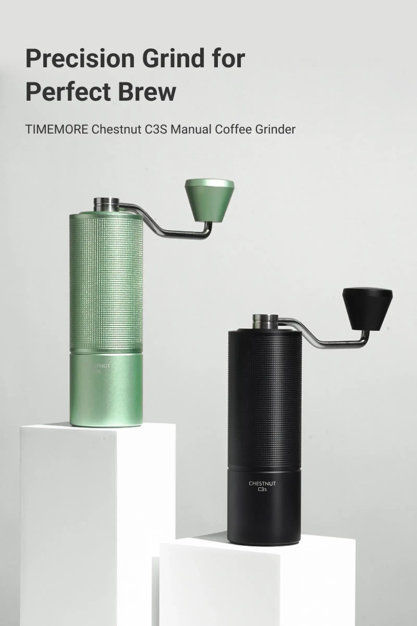 TIMEMORE Chestnut C3S Manual Coffee Grinder with Adjustable Grind Setting
