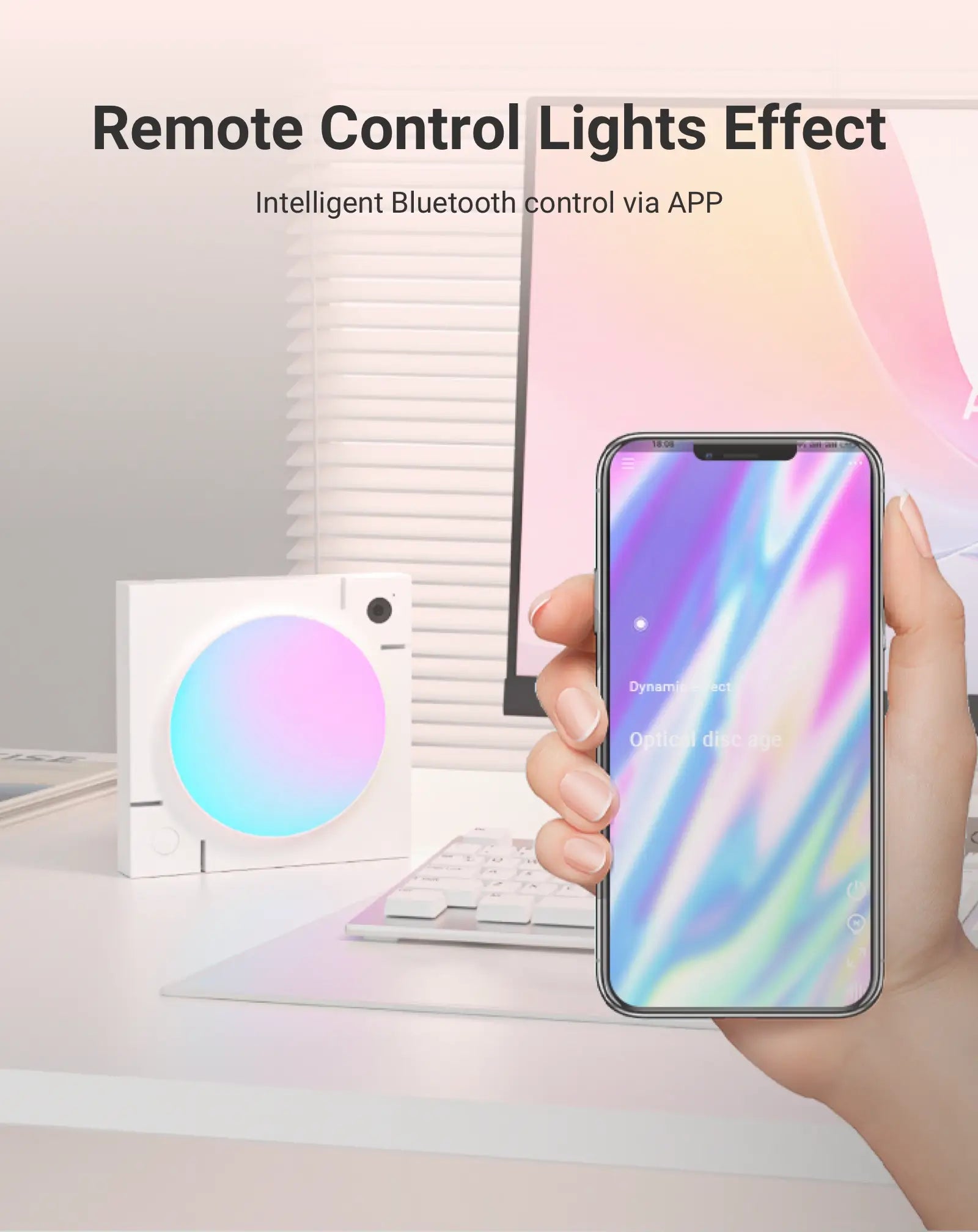 Remote Control Lights Effect Intelligent Bluetooth control via APP