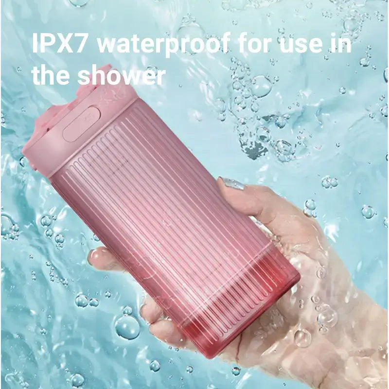 IPX7 waterproof for use in the shower