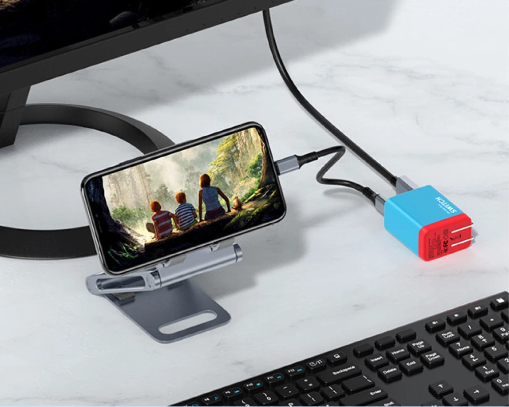 = Docking Station + Charger For Phones It offers wide viewing angles and an intuitive experience. Enjoy the visual experience on a larger screen!