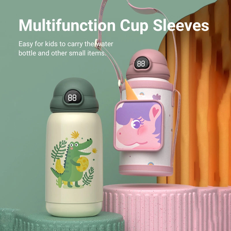 Multifunction Cup Sleeves Easy for kids to carry the water bottle and other small items.