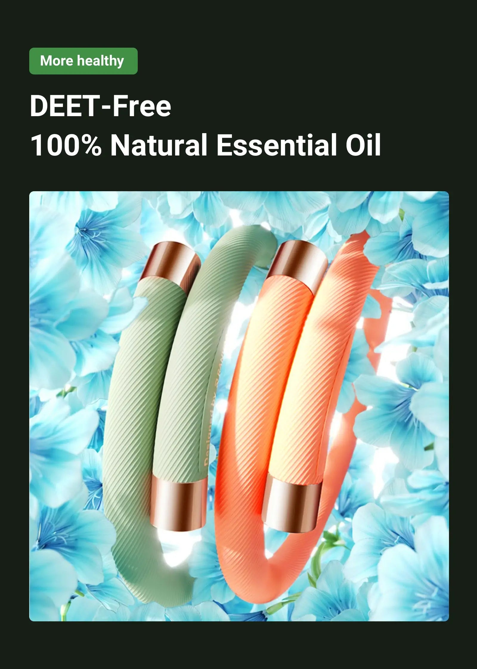 DEET-Free 100% Natural Essential Oil