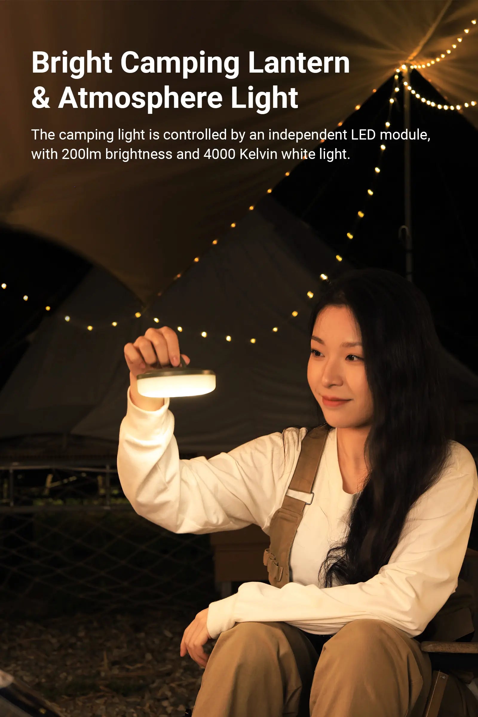 Bright Camping Lantern Atmosphere Light
