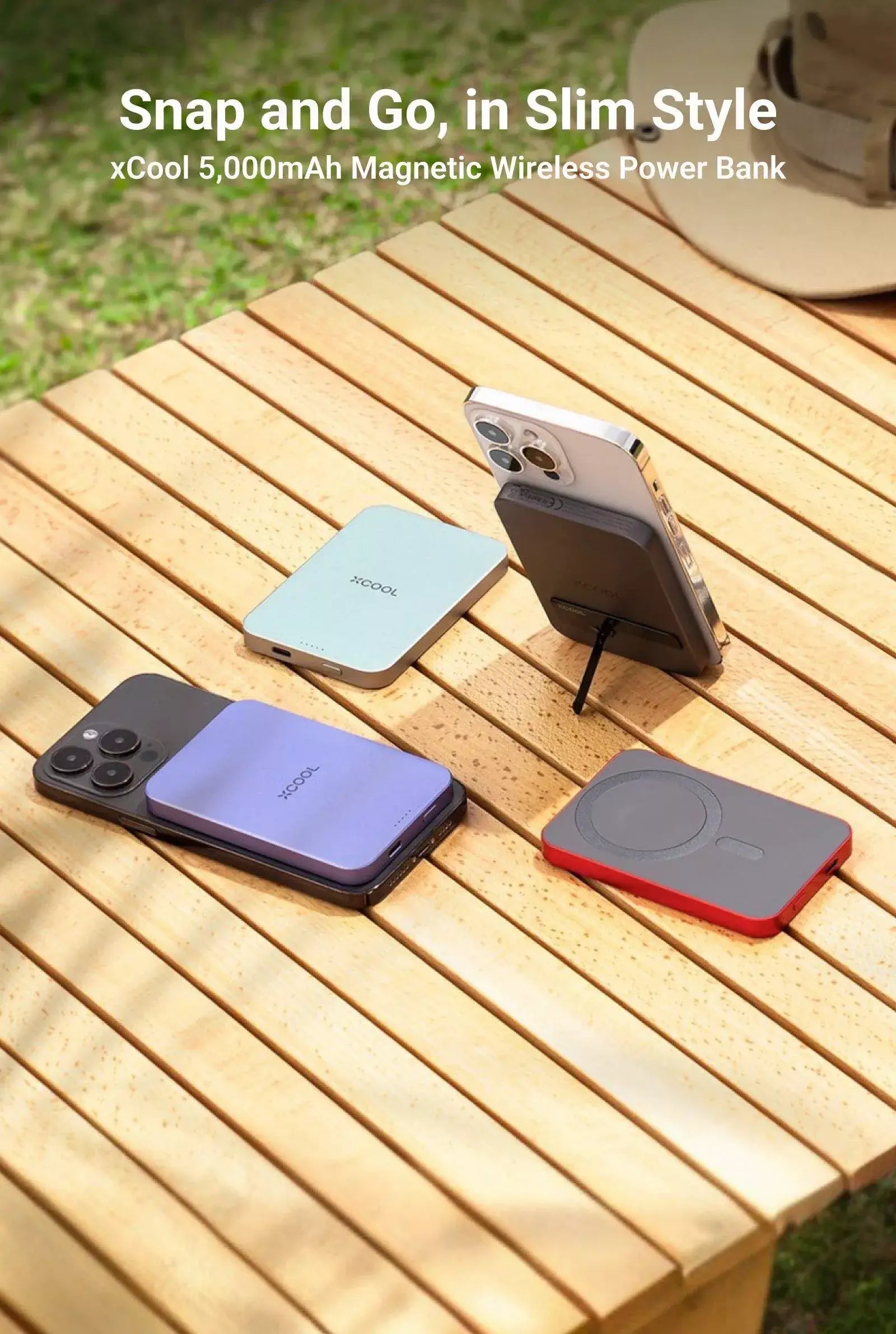 Power Bank THUNDER 5000, Portable Battery Chargers, Charge and utility