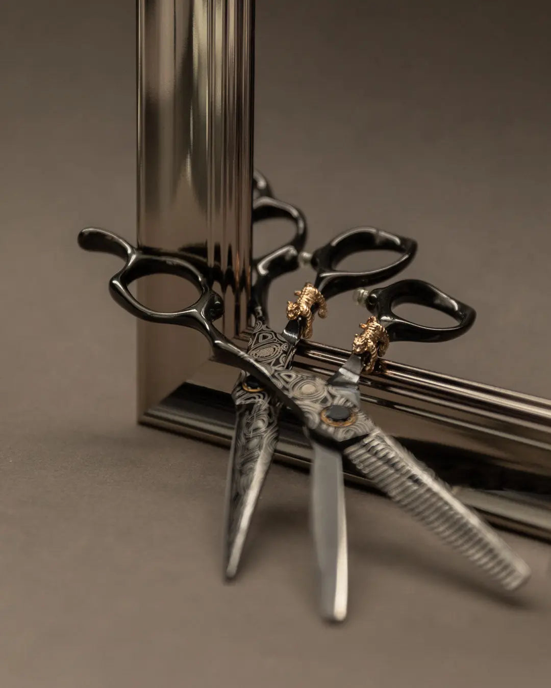 Ganbatte Series 6" Japanese Steel Hairdressing Scissors Sakura Scissors Hairdressing scissors, barber scissors Sakura Scissors