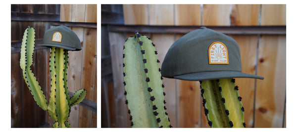 First Light Snapback hat Olive