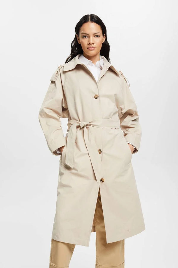 Trench Coat - Light Taupe